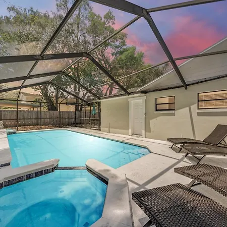 ⭑ Pool-80 In Tv-Bbq Grill- Beach- Airport ⭑